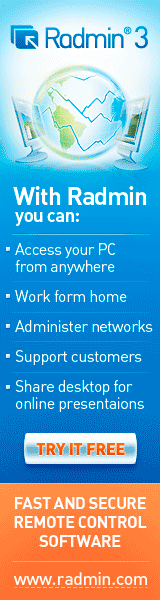 RADMIN: Fast, Secure, Affordable. Free Trial!
